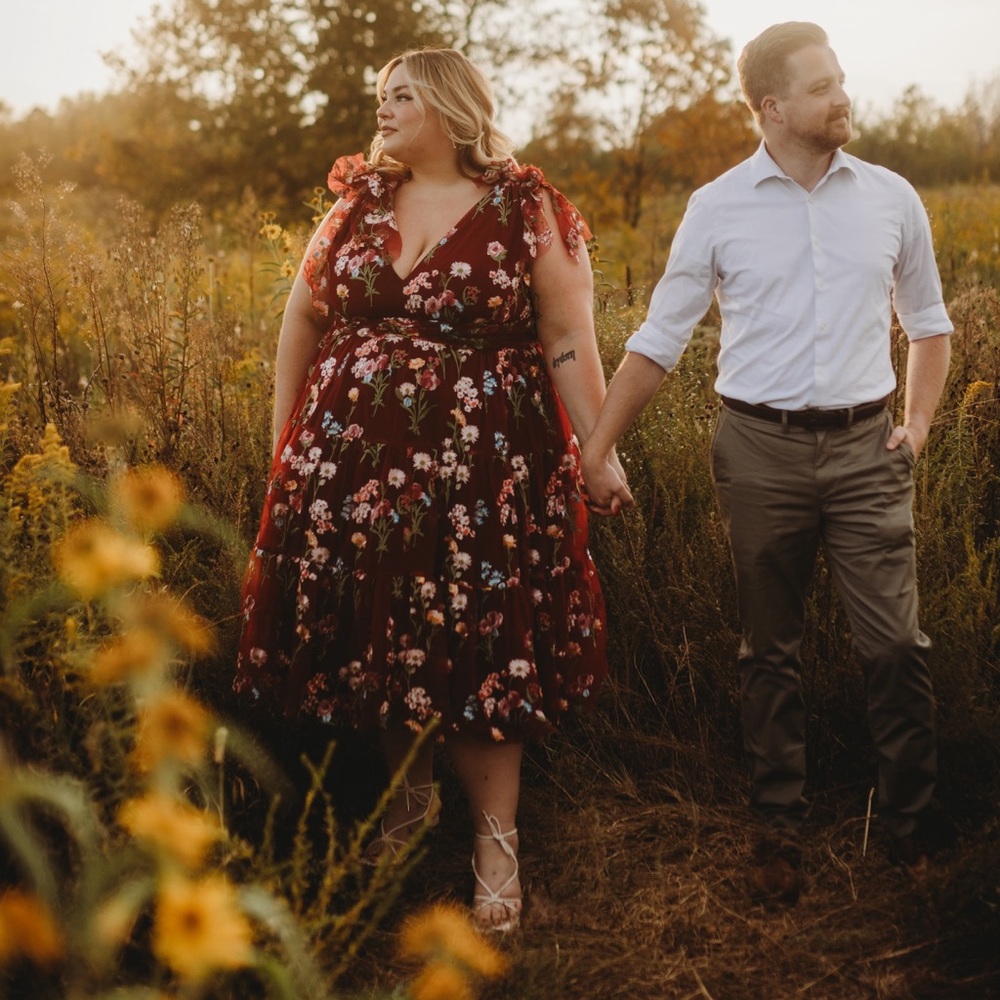 JessaKae Margaret Dress in Red Dahlia, size 4x